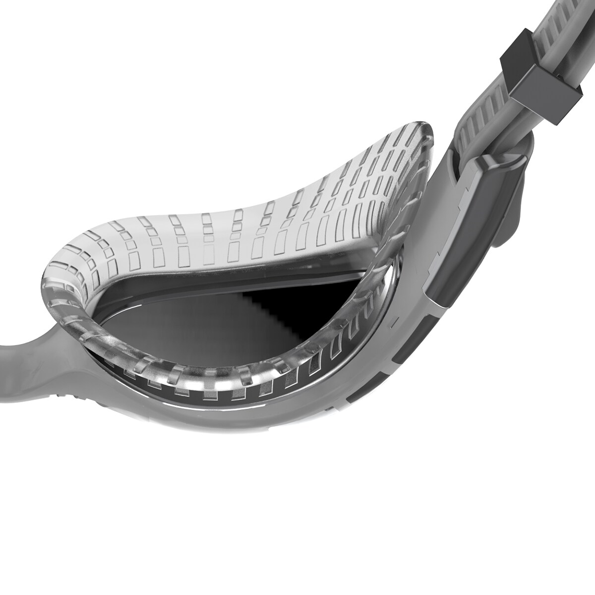 Speedo Futura Biofuse Flexiseal Schwimmbrille - White/red/light Smoke