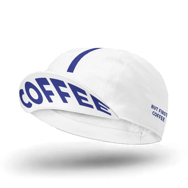 BUT FIRST COFFEE Cycling Cap 