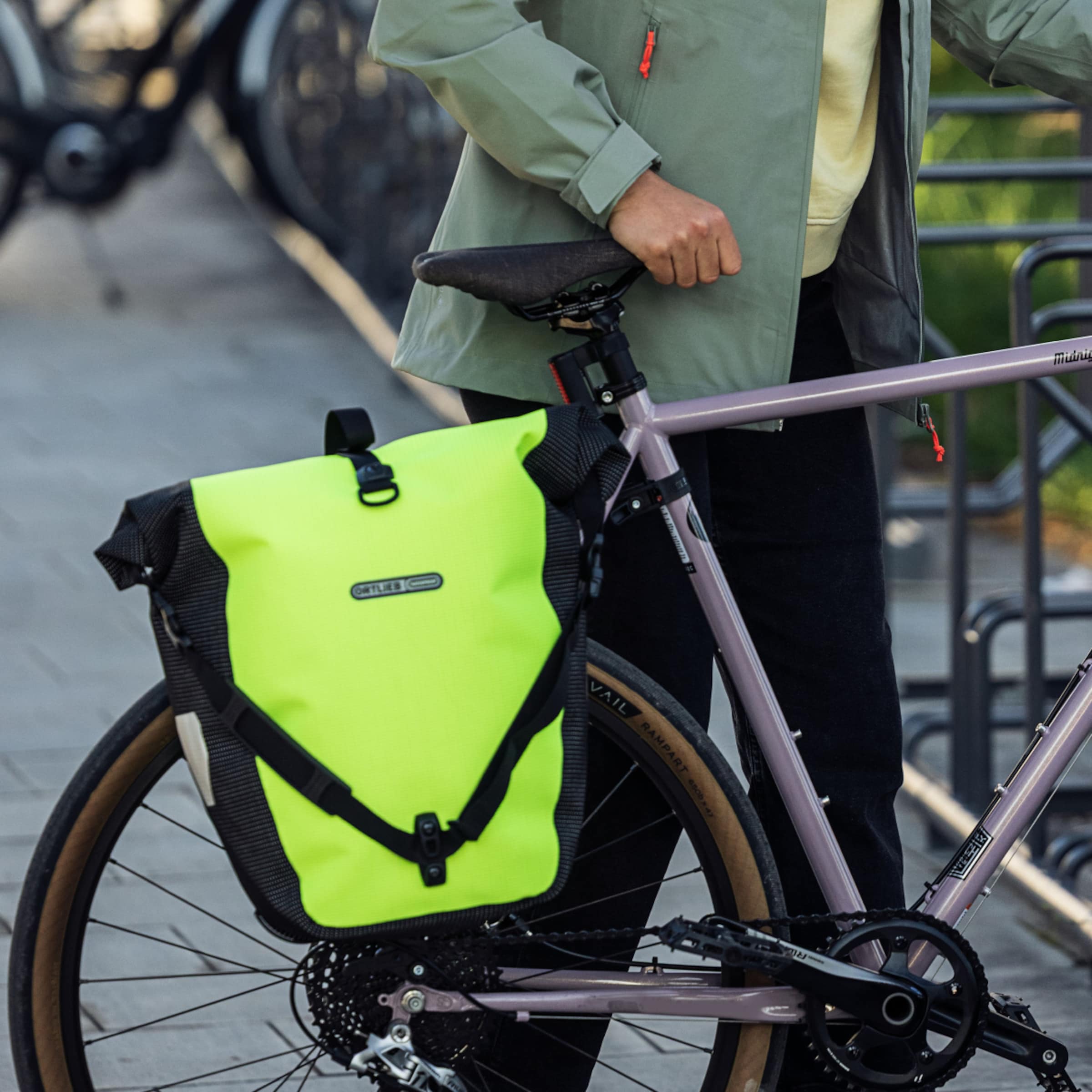 BACK-ROLLER HIGH-VIS fietstas 