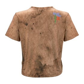 W Adventure AOP Cropped Mesh Tee