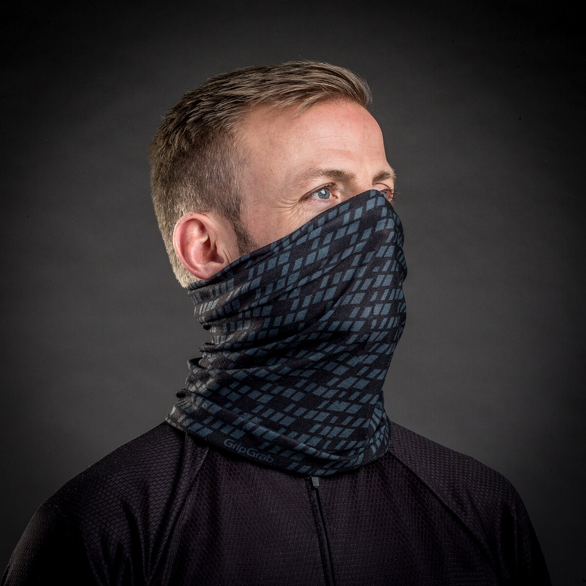 GripGrab Multifunktionstuch, Schwarz
