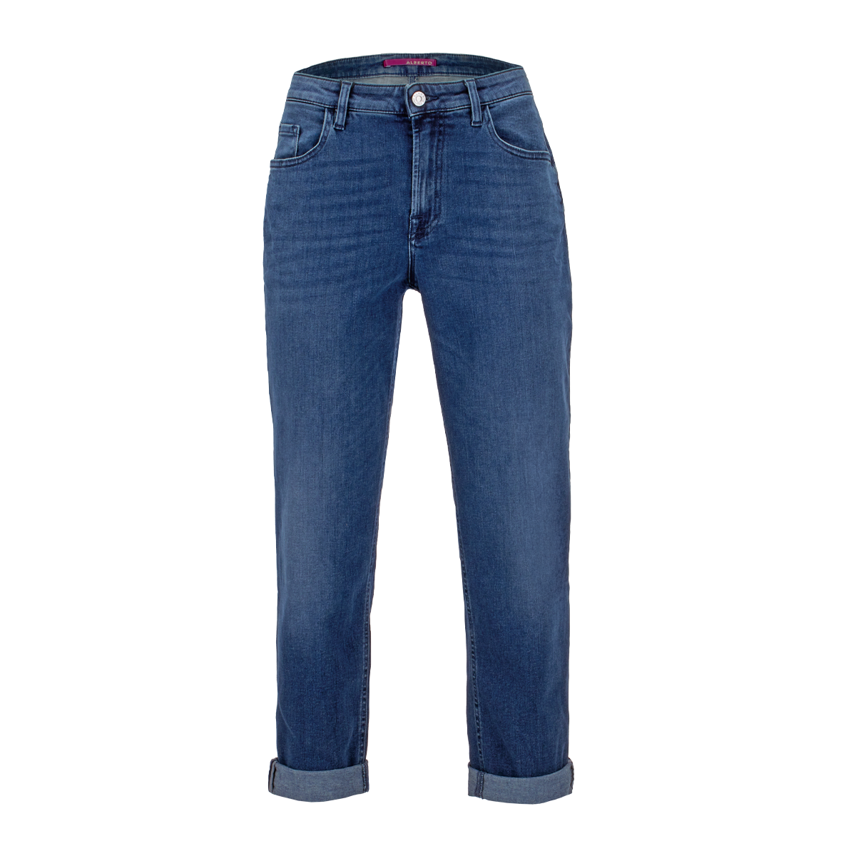 BIKE LIA CR Super Stretch DUAL FX Denim Baggy Damen Jeans