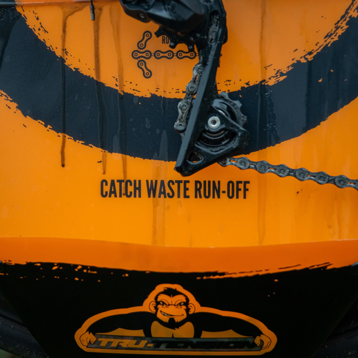 Grime Guard Wheel Cover with Tray Cleaning Aid