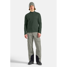 ESSENTIAL LIGHT Mid Layer 1/2 zip t-shirt de vélo à manches longues