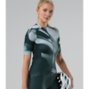 W BIKE JERSEY FZ STATEMENT PSY Damen Kurzarm Fahrradtrikot