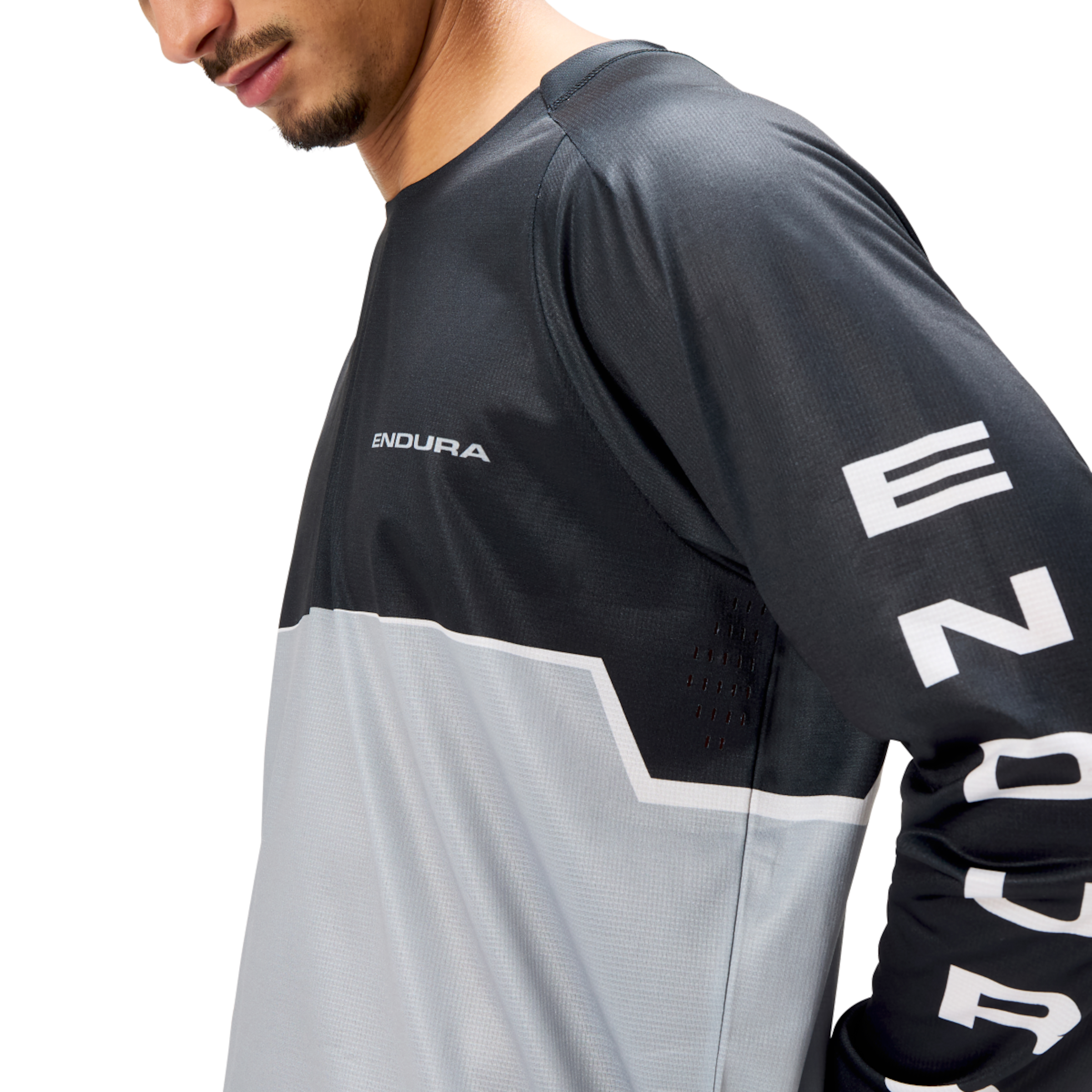 CORE PRINTED L/S TEE maillot de vélo VTT à manches longues