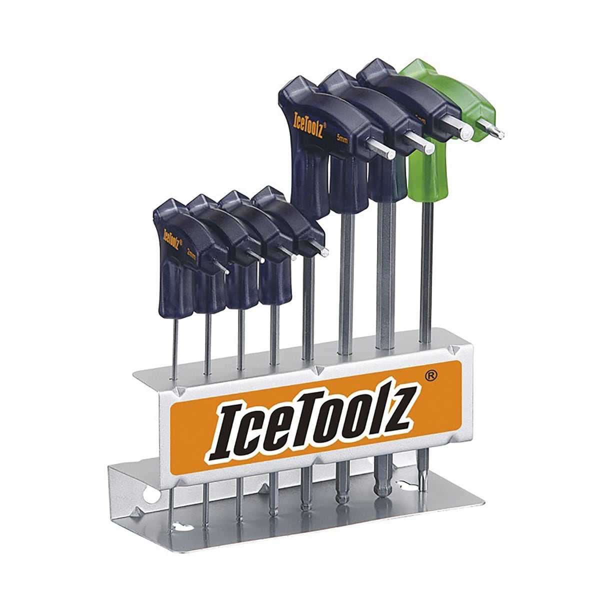 IceToolz Twin Head Innensechskantschlüssel-Set 8-teilig