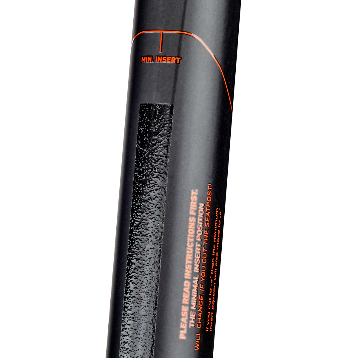 D-Shape Carbon Seat Post I 25 mm Setback I 490 mm length