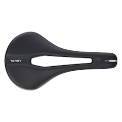 TERRY Anatomic Flex heren fietszadel, gel, zwart, Eén maat