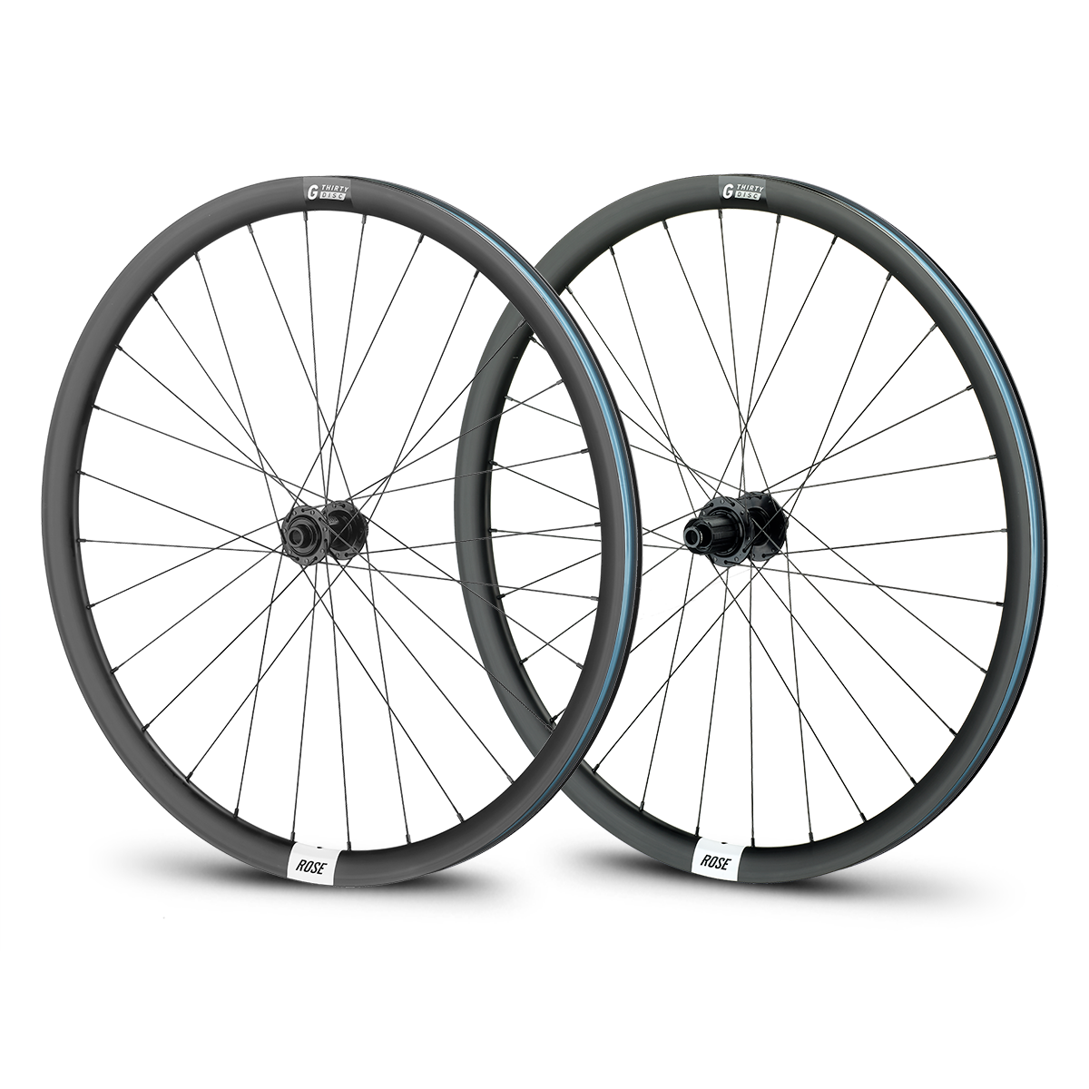 Shop G Thirty Disc 28 700 C Gravel Wheelset SHIMANO HG 28 Spokes now ROSE Bikes