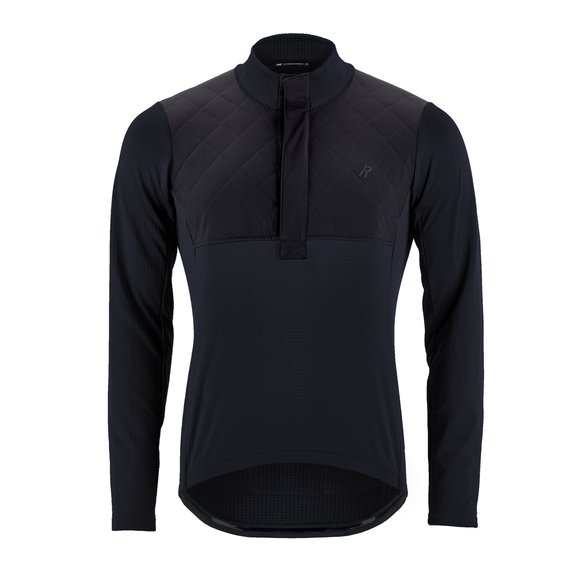 ADVENTURE grid fleece thermo jersey ls Langarmtrikot