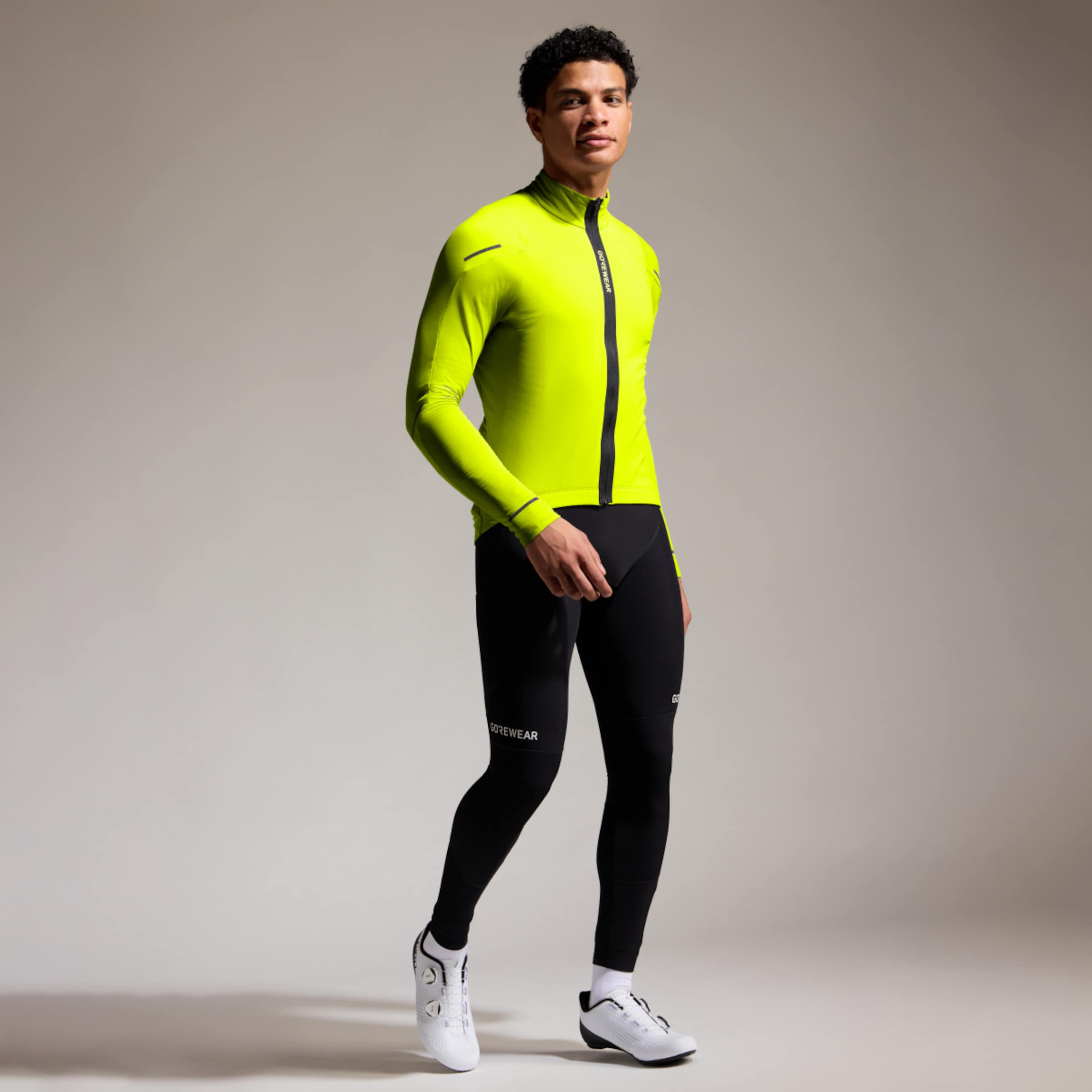 SPINSHIFT Thermal Long Sleeve Cycling Jersey