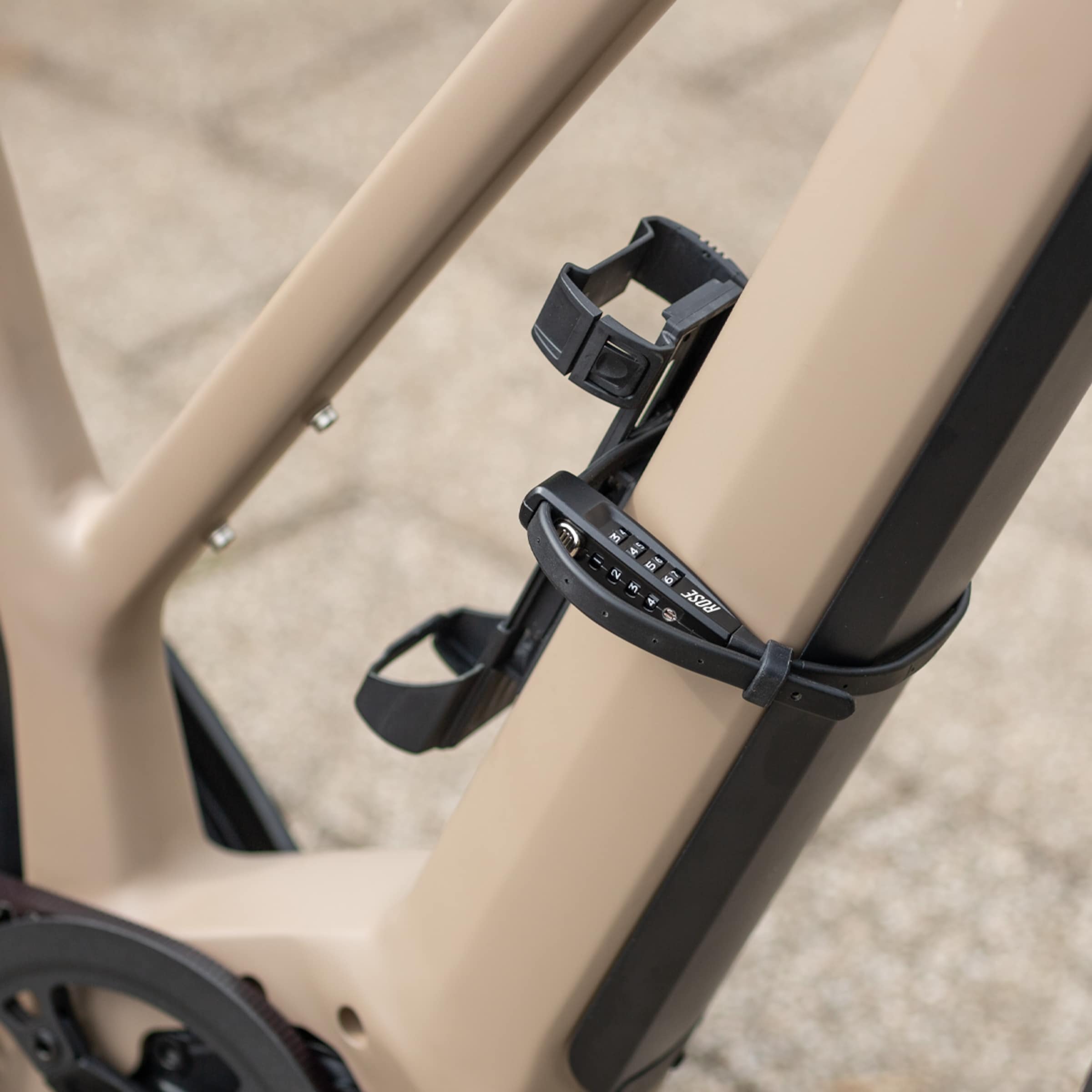 Lockmaxx XXS-4C Combination Steel Belt Lock 45 cm + 70 cm