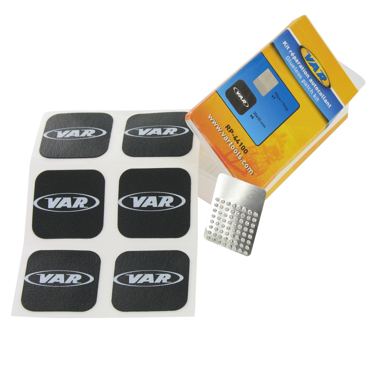 VAR RP-44100-C Flickzeug Flickenset selbstklebend