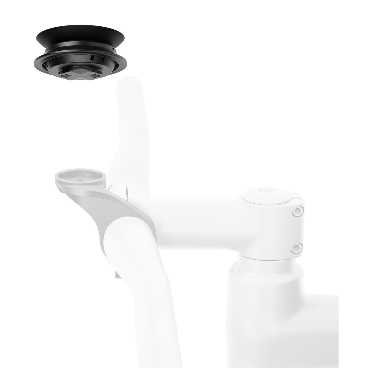 VACUUM turn base Adapter for Bike Computer Mounts