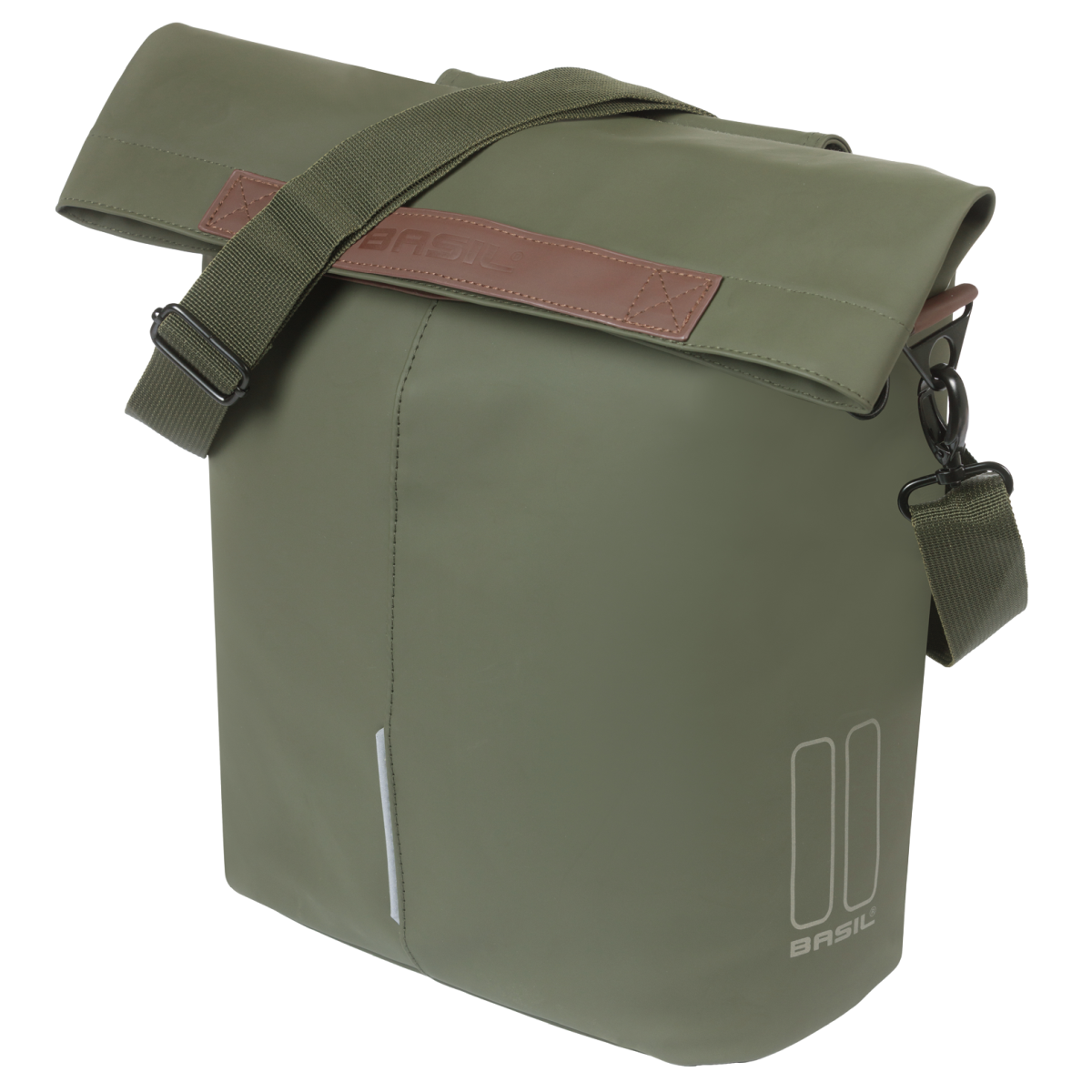 City Shopper MIK Hooks vegan leather Pannier