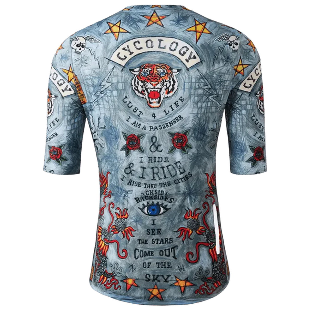 CITY OF ANGELS MEN'S REBORN JERSEY Short Sleeve Cycling Jersey