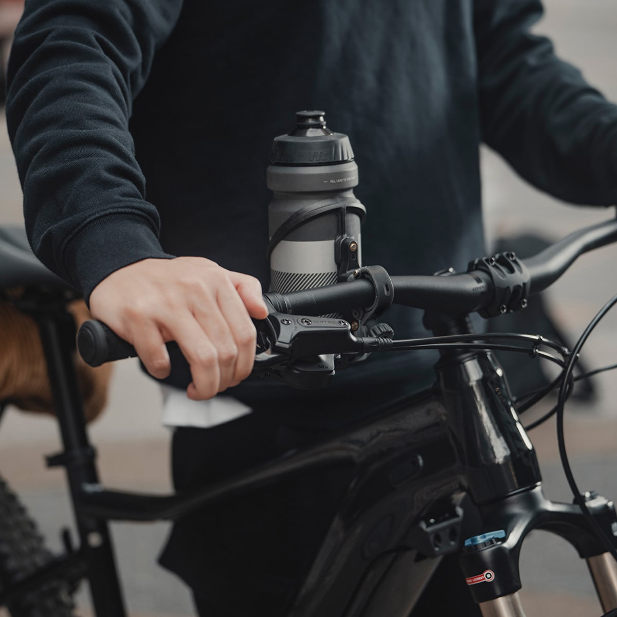 Topeak Cage Mount 2 Lenkerhalterung für Flaschenhalter, Schwarz