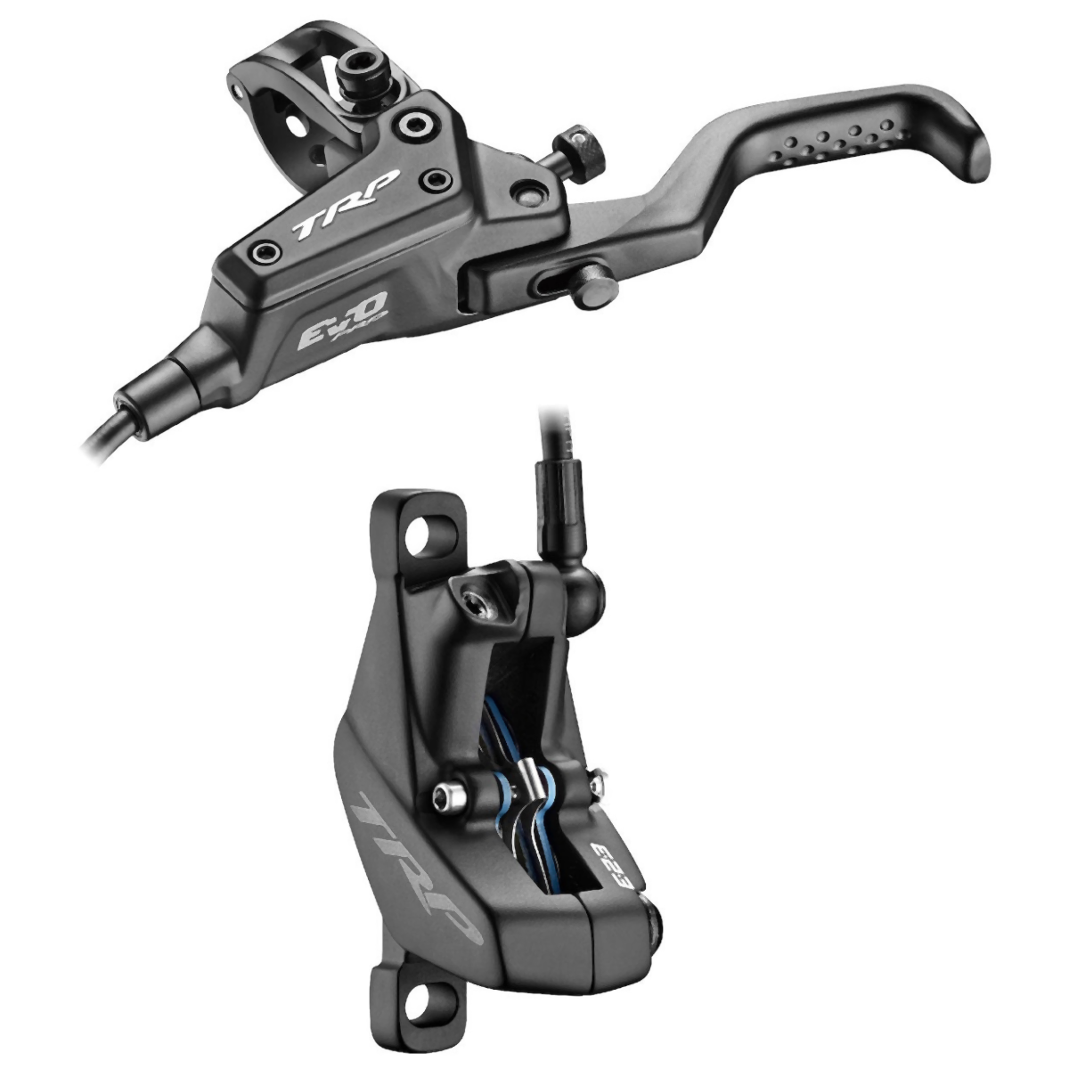 EVO PRO Disc Brake, 4-piston (left lever/front wheel)