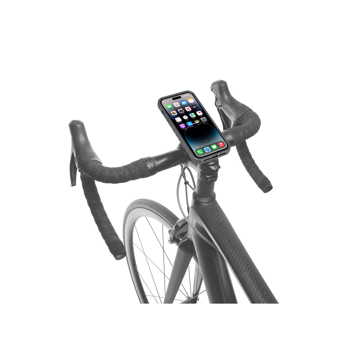 RideCase smartphonehoes voor iPhone 14 Pro Max met RideCase Mount houder