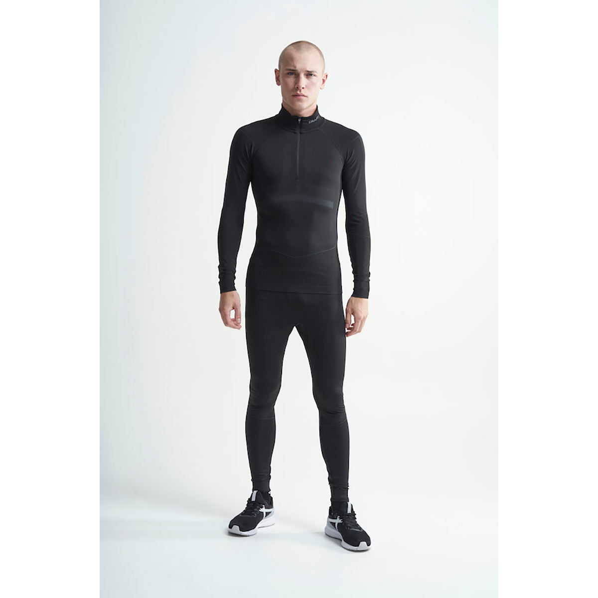 ACTIVE INTENSITY ZIP M ondershirt met lange mouwen