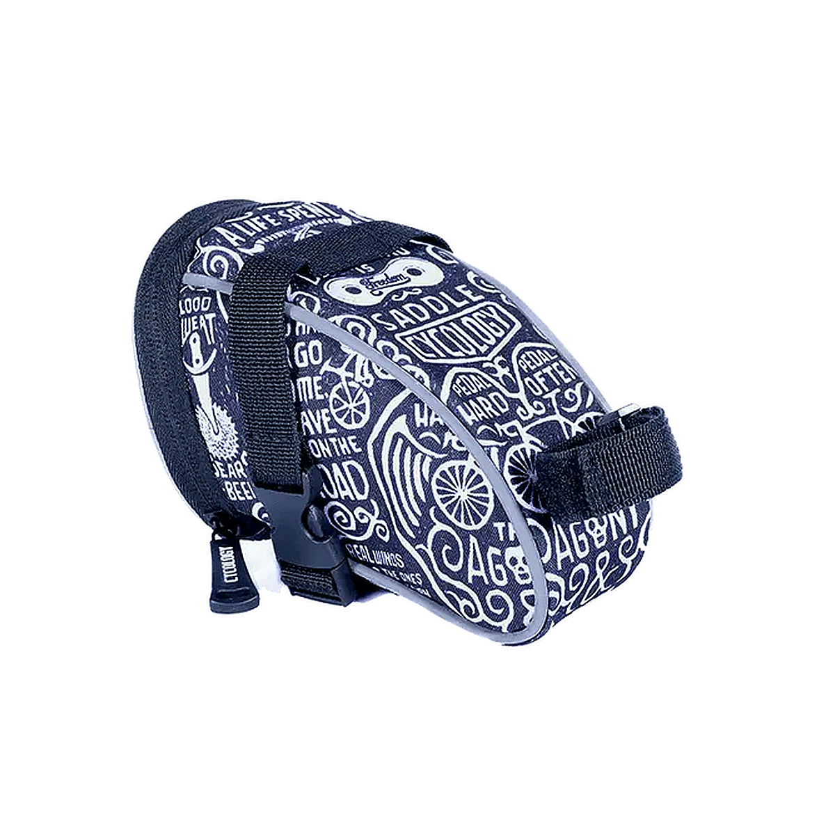 WISDOM BLACK SADDLE BAG