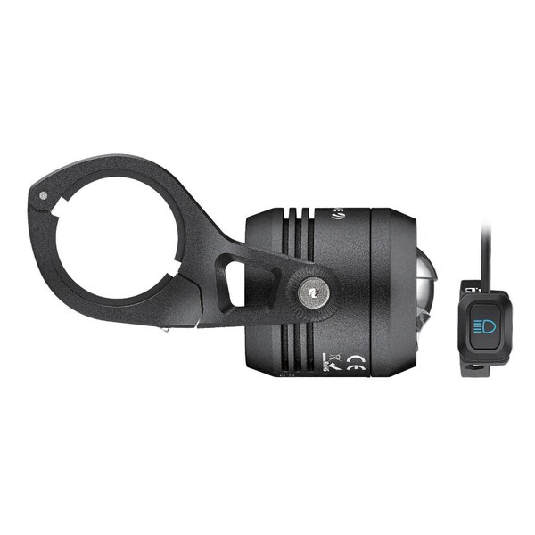 AC-210 e-bike headlight with high beam function and handlebar mount for Rose Slab Plus