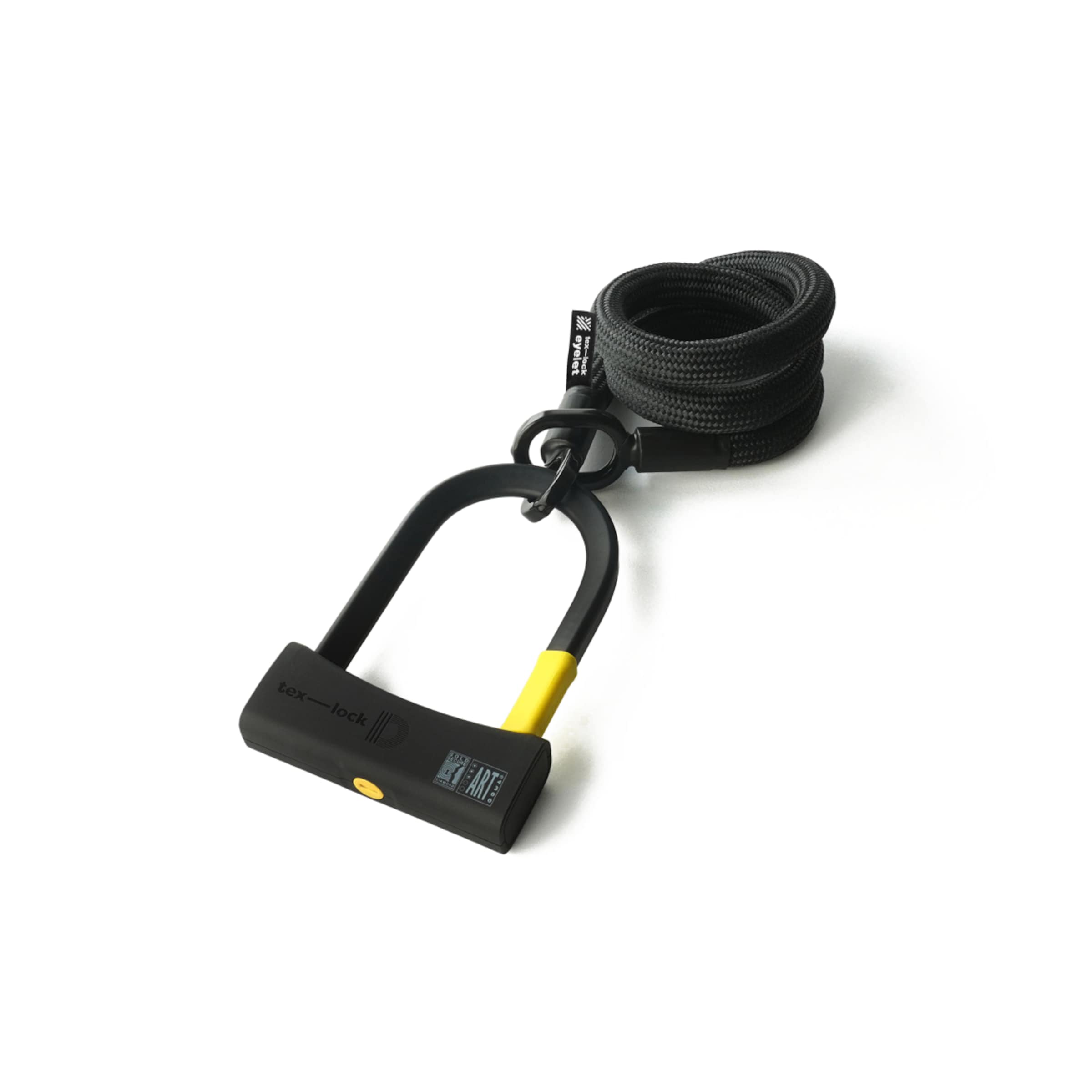 Eyelet D-lock Bundle slotketting met beugelslot