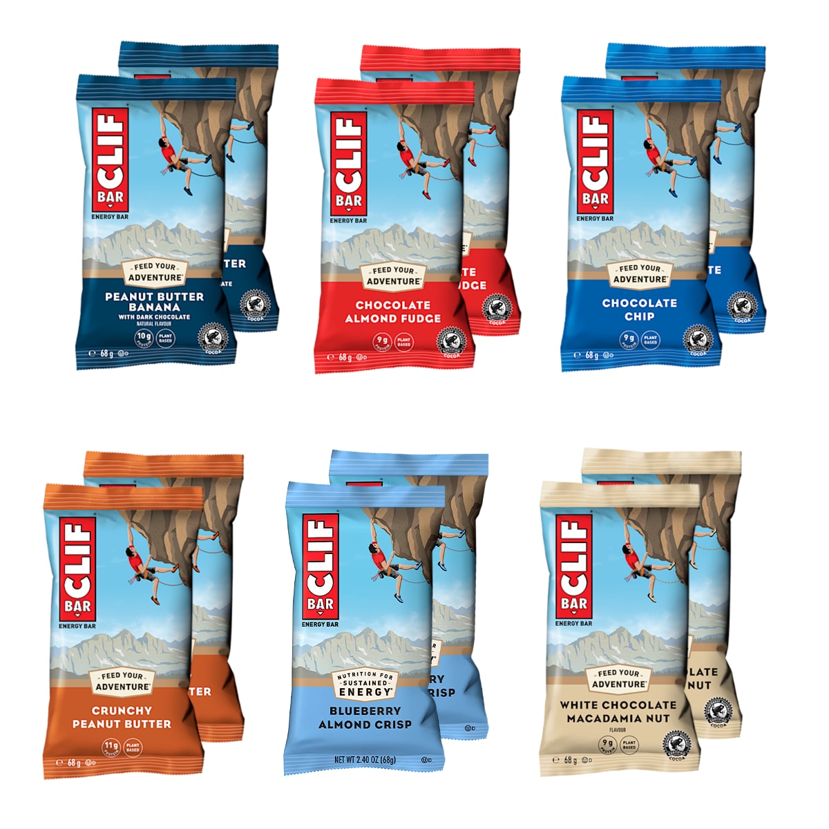 Clif Bar Mixpaket Riegel