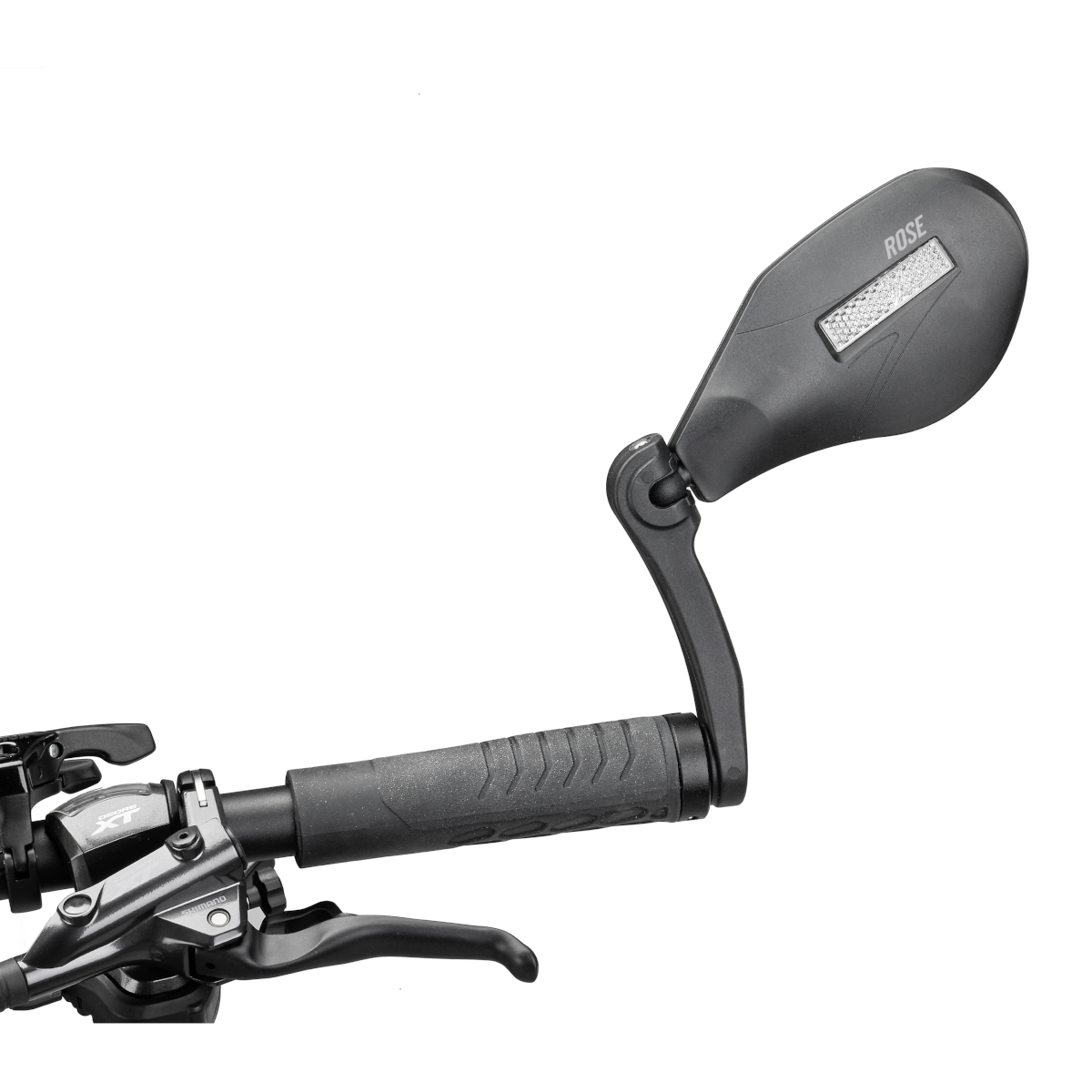 Rücksicht BE 70 Rear View Bike Mirror, Tinted Glass