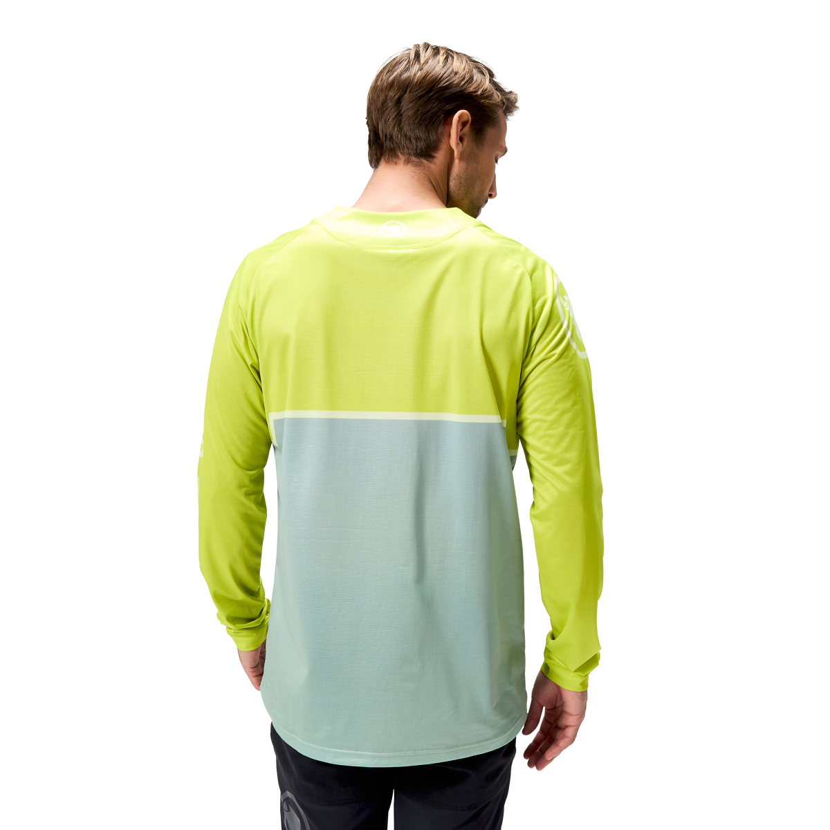 CORE PRINTED L/S TEE Long-sleeved MTB Jersey