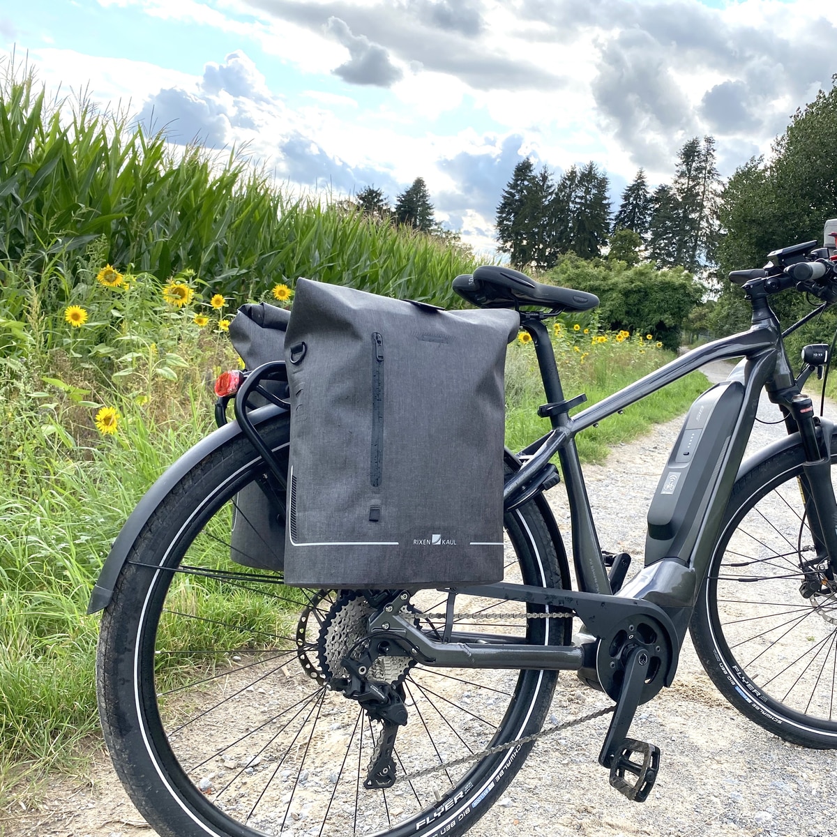 Klickfix Lightpack Gt Gepäckträgertasche 16l, Grey, One Size