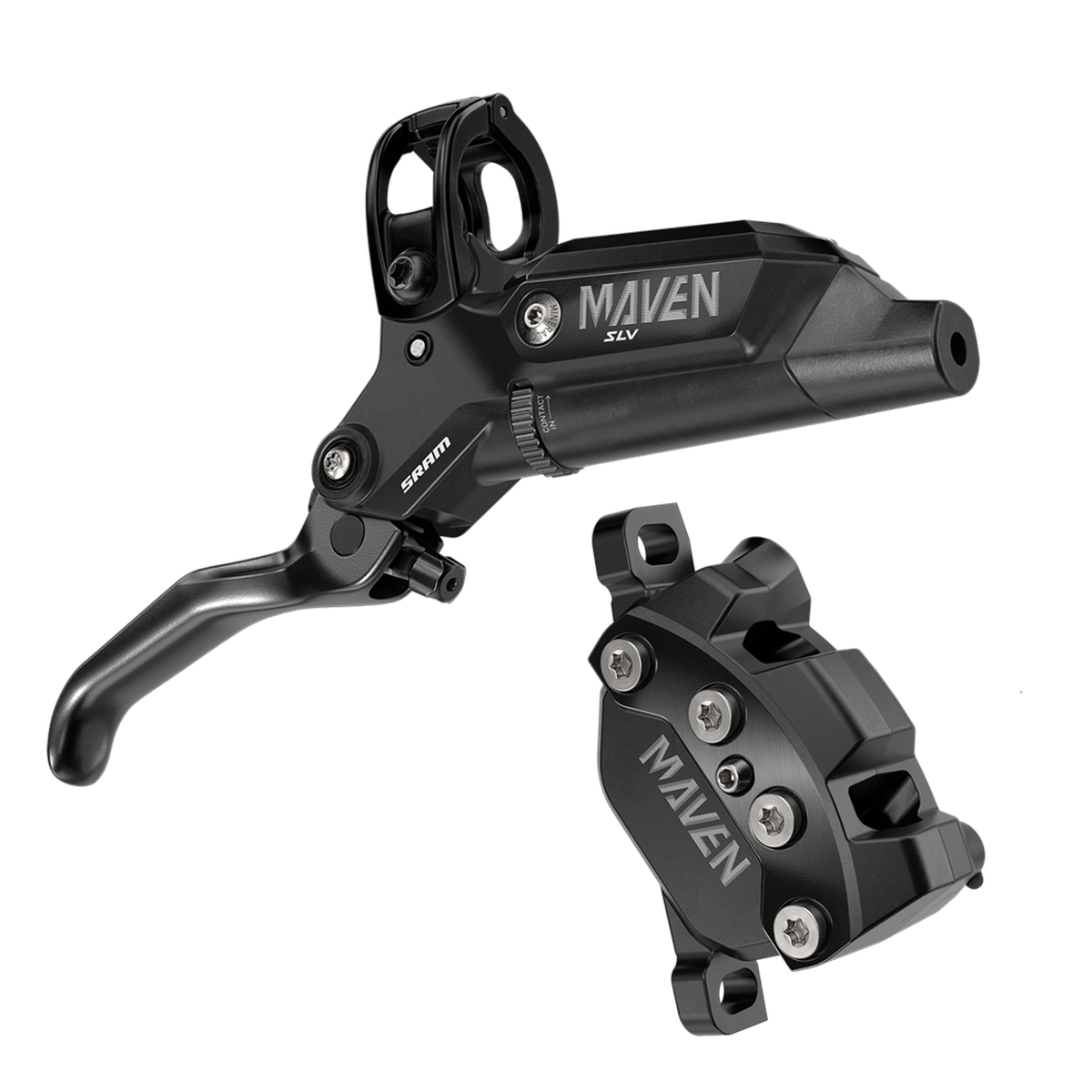 Maven Silver 4-Piston Disc Brake, Rear Wheel