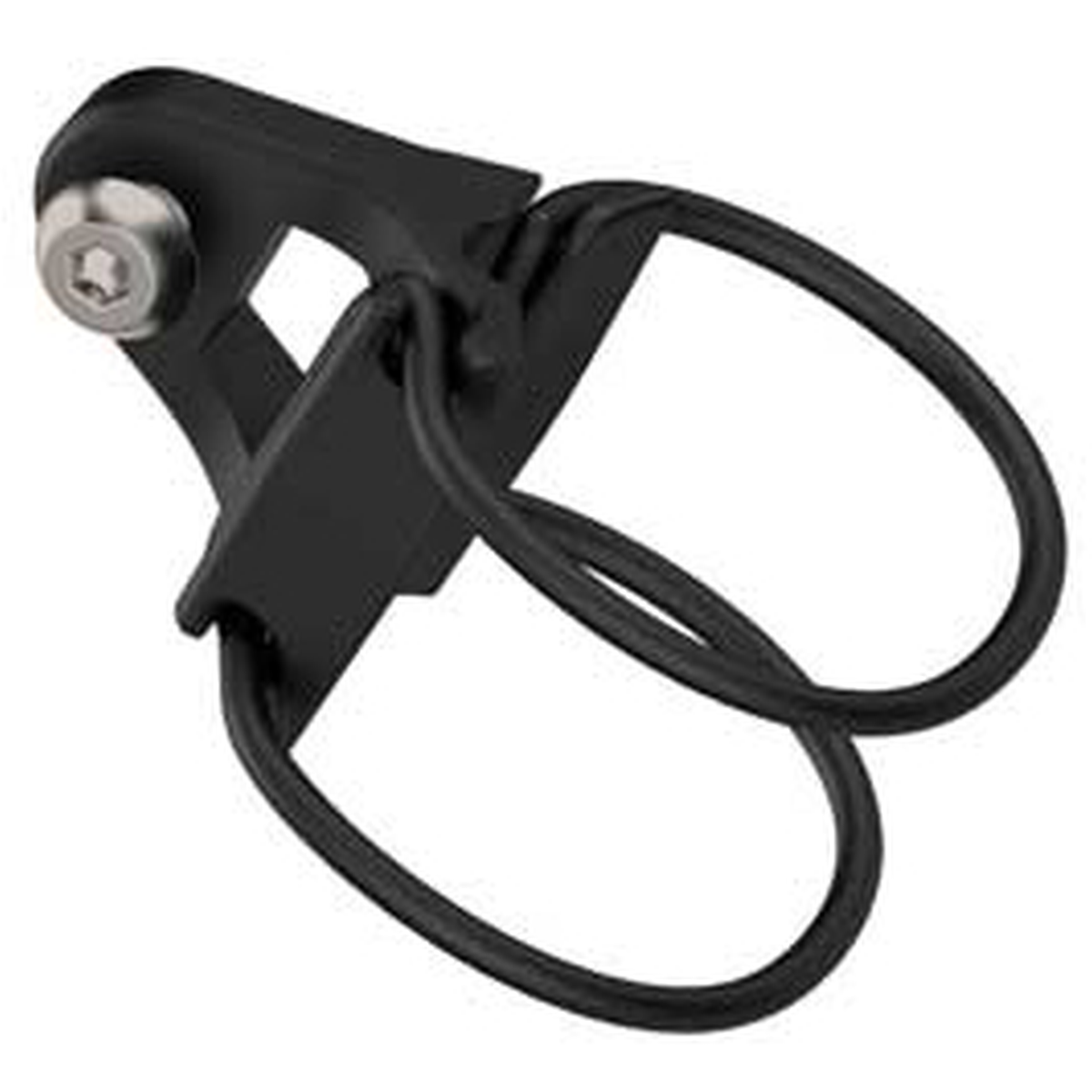 support d'éclairage arrière pour fixation sur tige de selle ou haubans