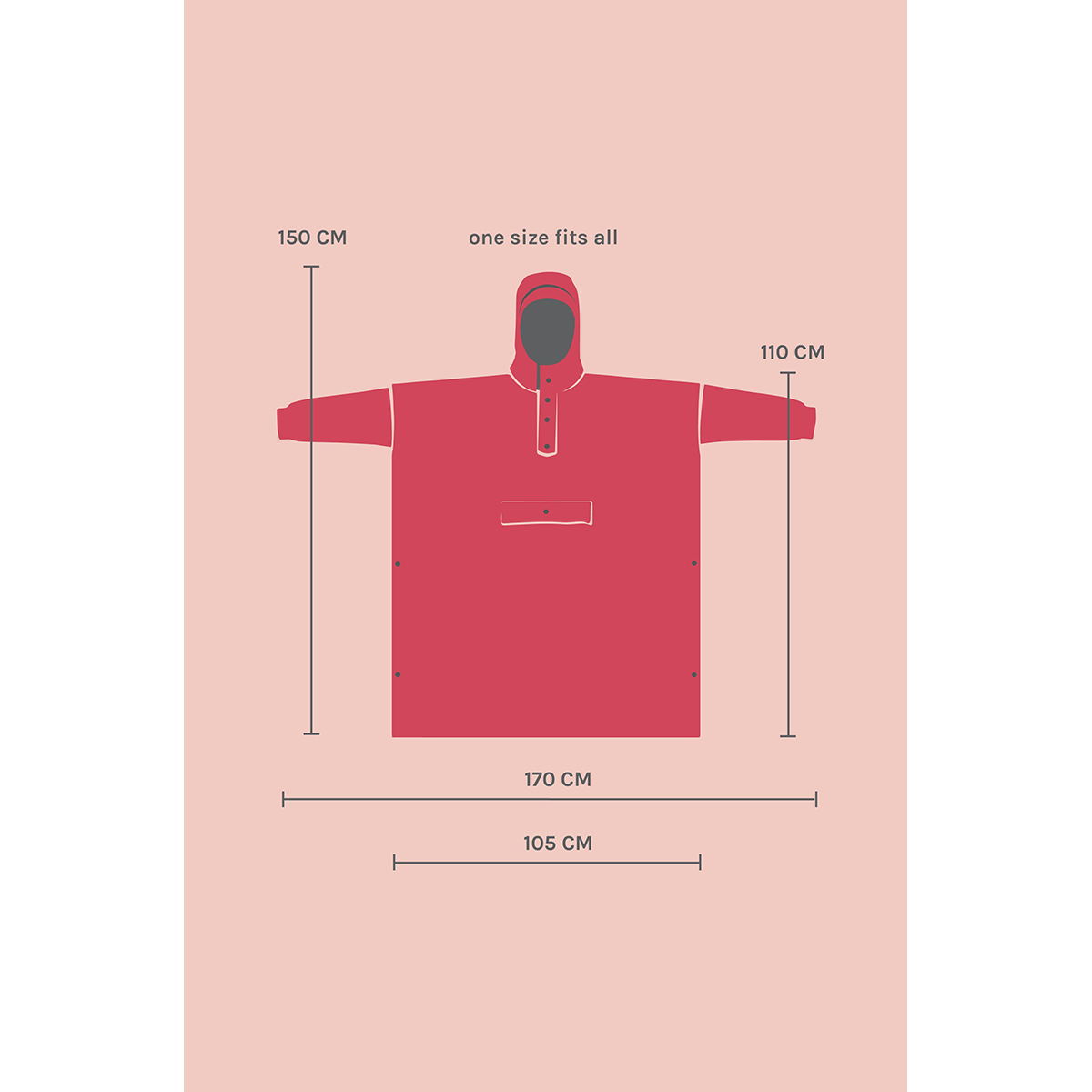 RAIN PONCHO poncho de pluie