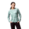 WOMEN'S SINGLETRACK L/S PRINT TEE Women's Long-sleeved MTB Bike Jersey