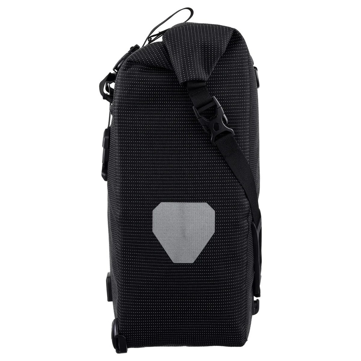 Ortlieb Back-Roller High-Vis QL3.1 Fahrradtasche, black reflective