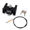 HANDLEBAR MOUNTING-SET W/ LOCK Montageset für Lenkertaschen/Körbe mit Schloss E185