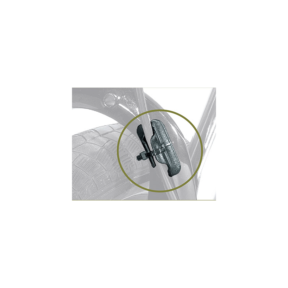 "Stick On" cable holders