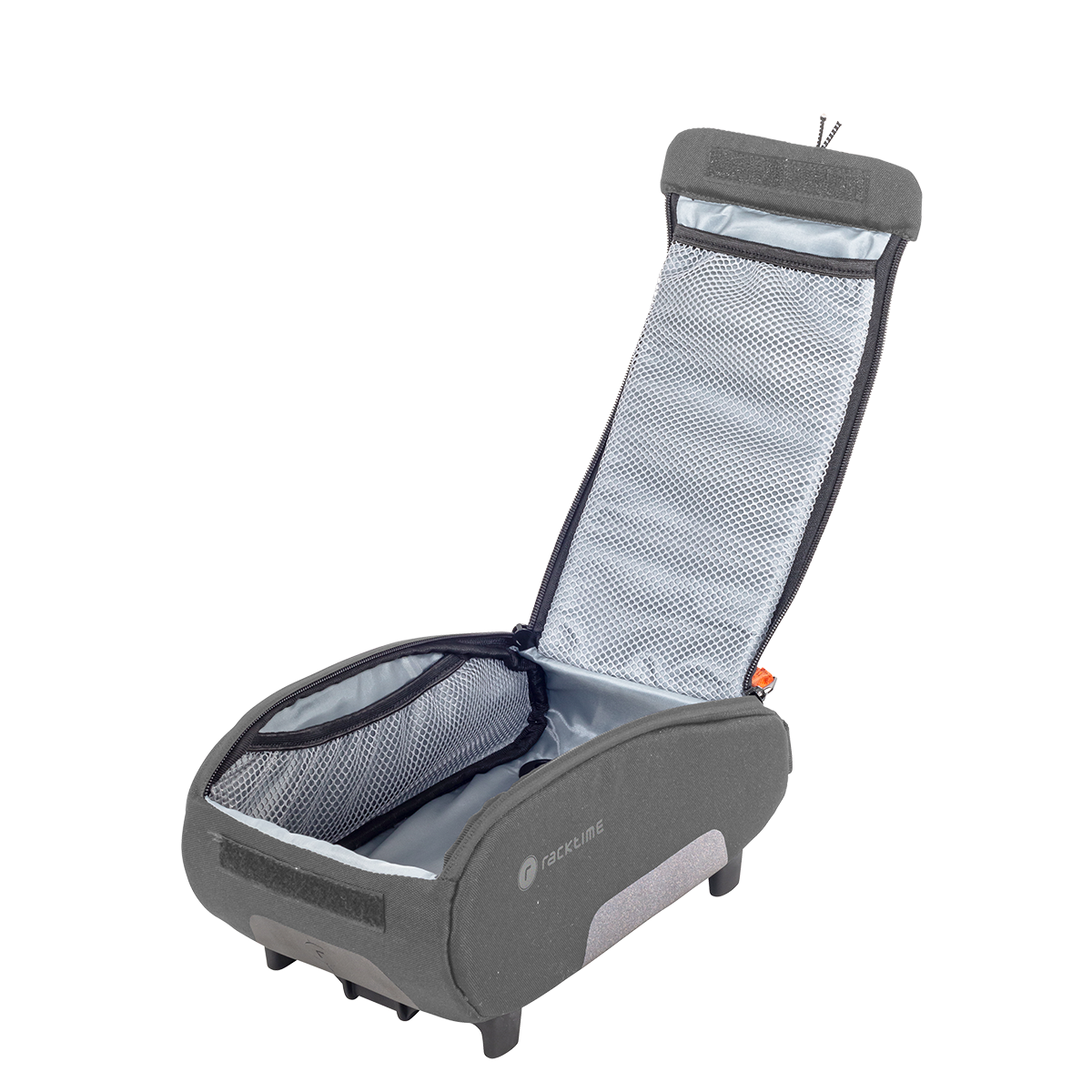 Racktime Yoshi 2.0 Gepäckträgertasche, Grau, 5.5L