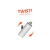 TWIST bottle 550 ml Trinkflasche inkl. bike base Fahrradhalterung