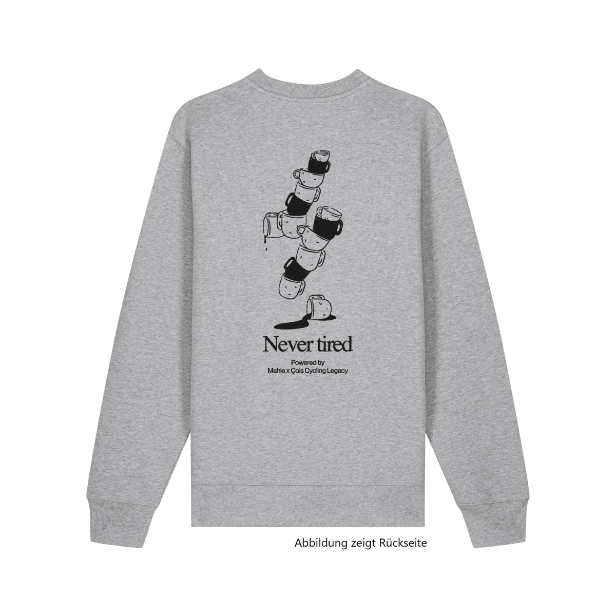 NEVER TIRED MAHLE CYCLING SWEATER