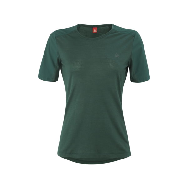 W BIKE T-SHIRT SKYS MERINO Damen Kurzarm Gravel Fahrradtrikot