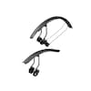 TETRAFENDER R1 + R2 Rennrad Schutzblech-Set 