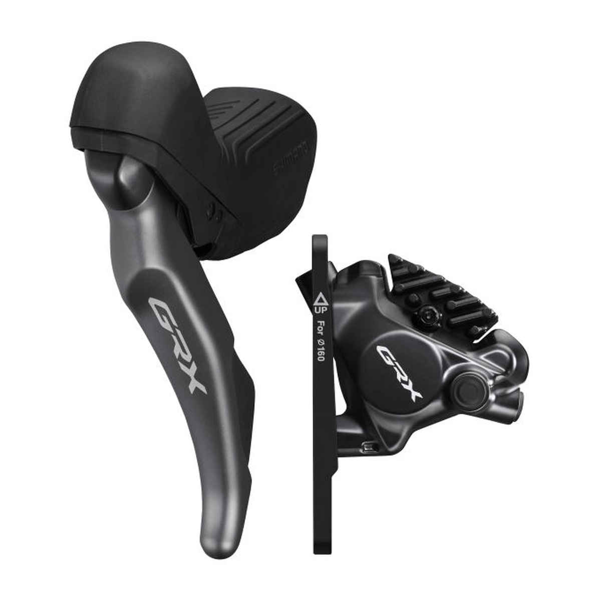 SHIMANO GRX BL-RX820 Bremshebel für 1 x 12-fach mit BR-RX820 Scheibenbremse (links)