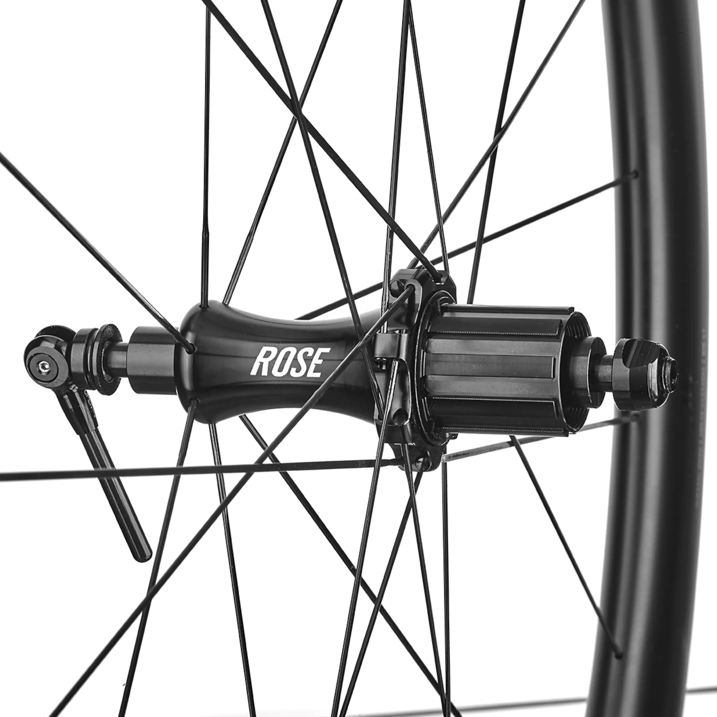 RC-Fifty Rim 28" / 700 C Carbon Road Bike Rear Wheel SHIMANO HG | 21 Spokes
