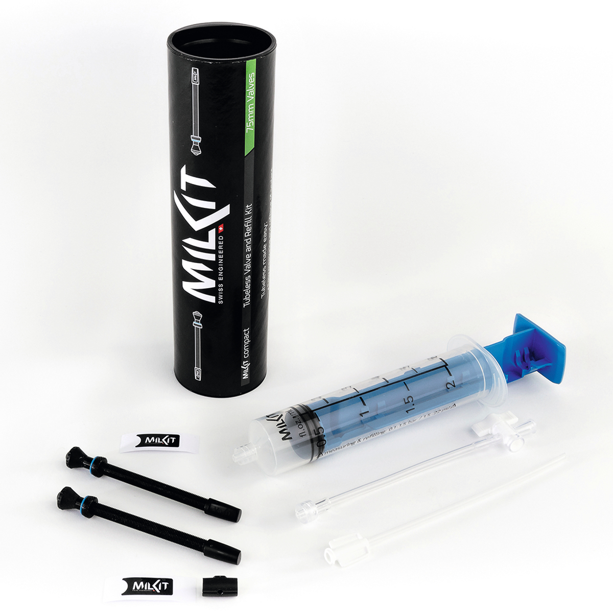 Compact Tubeless Valve and Refill Kit