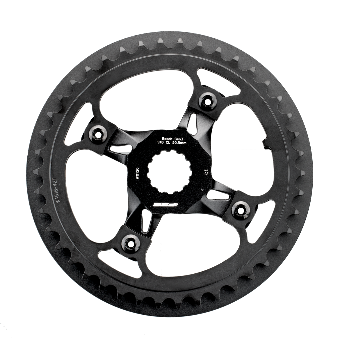 Chainring incl. Chain guard for Bosch Generation 3 (42 teeth)