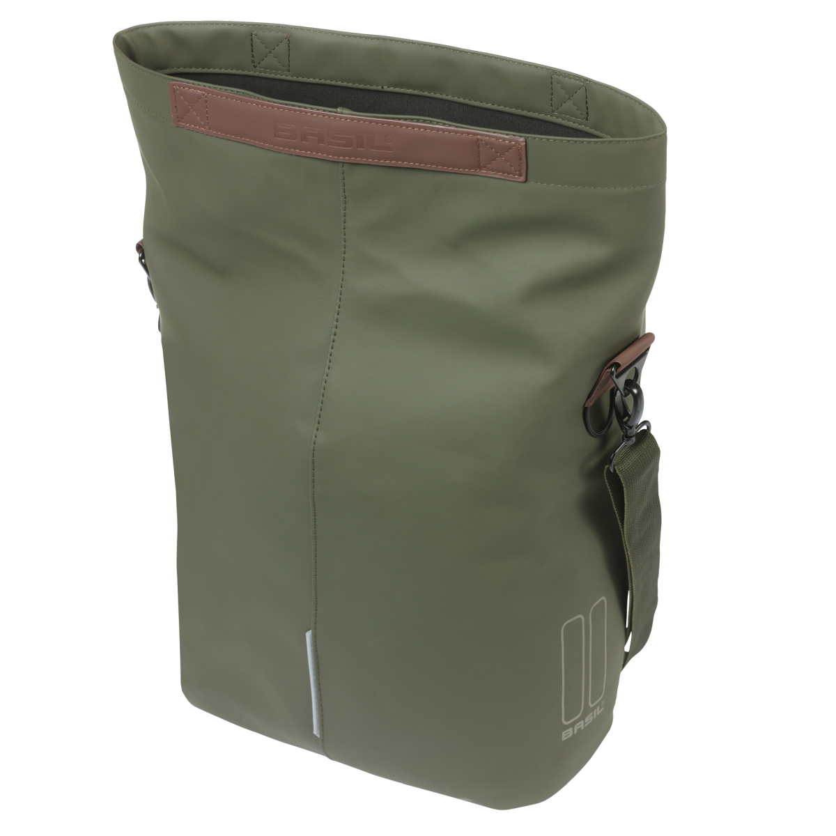 City Shopper MIK Hooks vegan leather Pannier
