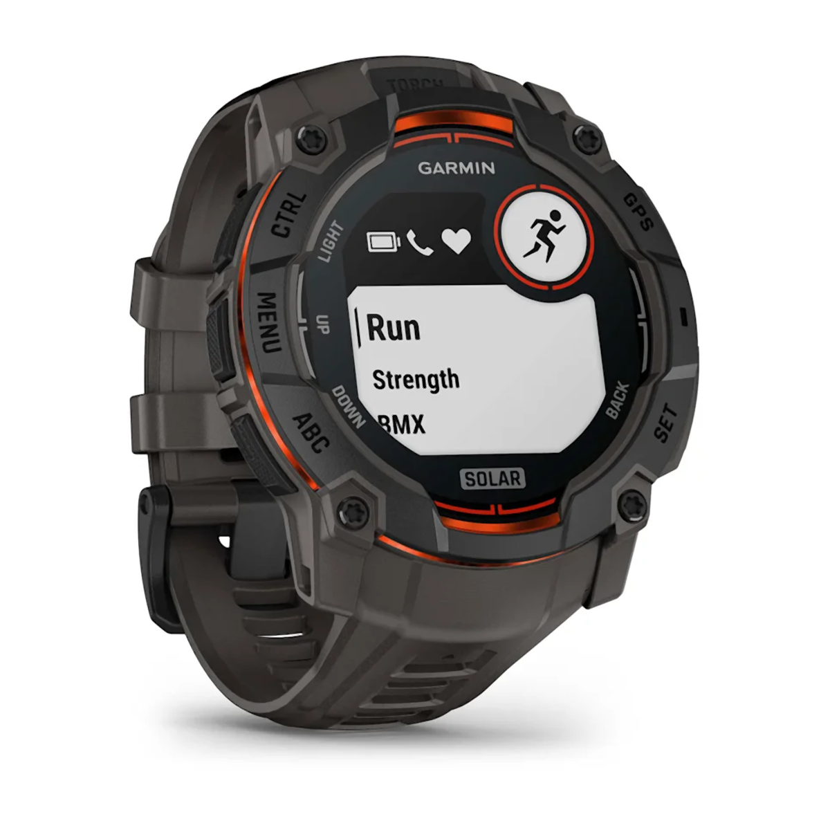 Garmin Instinct 3 Solar Multisport Watch, 50 mm
